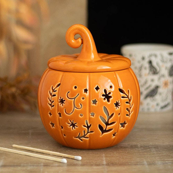 Orange Folk Pumpkin Oil Diffuser and Wax Warmer for Halloween