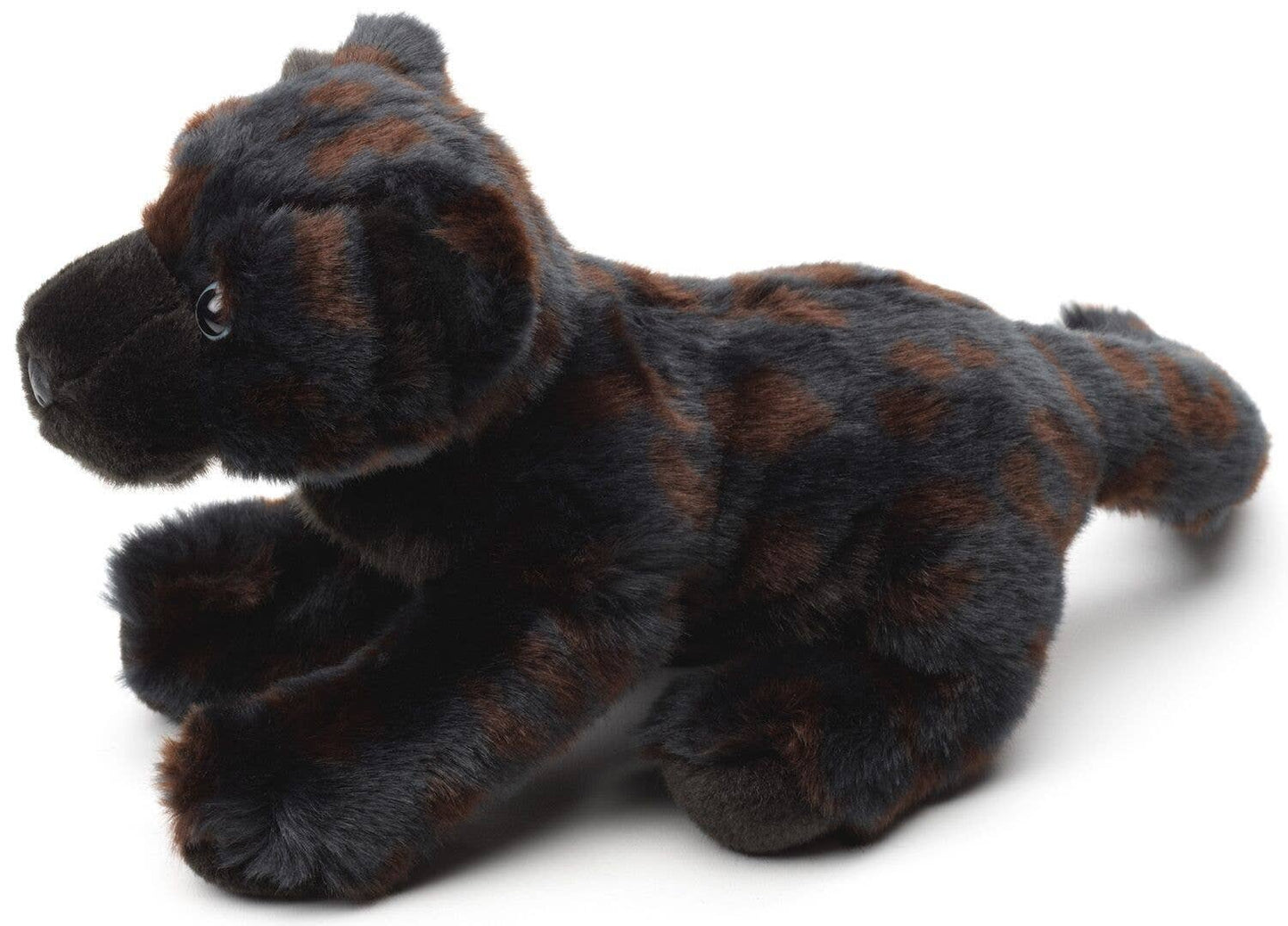Black panther sitting - cuddly toy/plush
