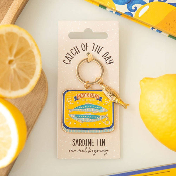 Porte-clés Boîte de Sardines