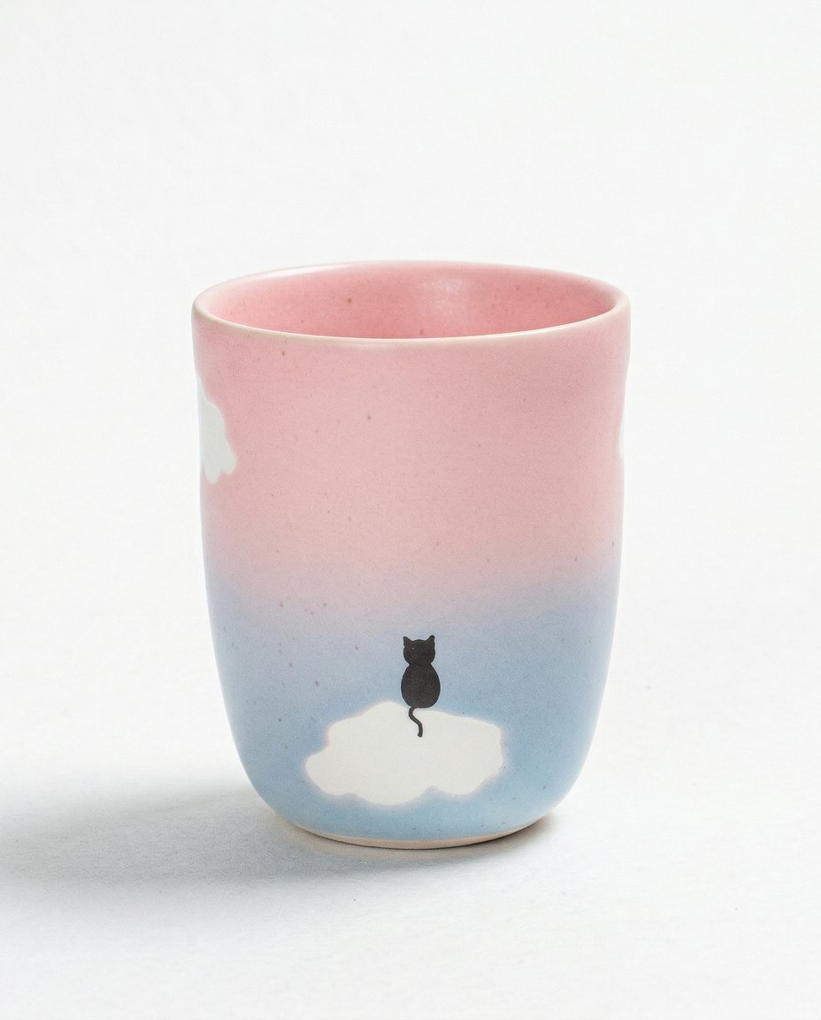 Cloud Sunset Mug moyen 220 ml Chat Maman