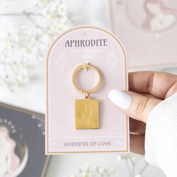 Aphrodite Godin van de Liefde Talisman Sleutelhanger