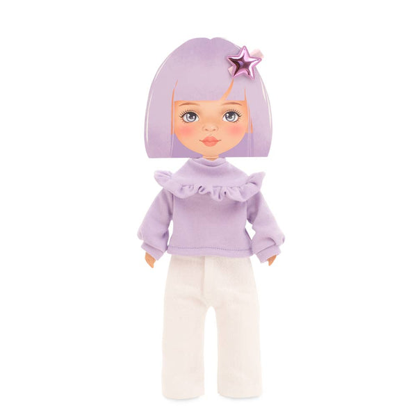 Ensemble de vêtements : jersey violet 28 cm