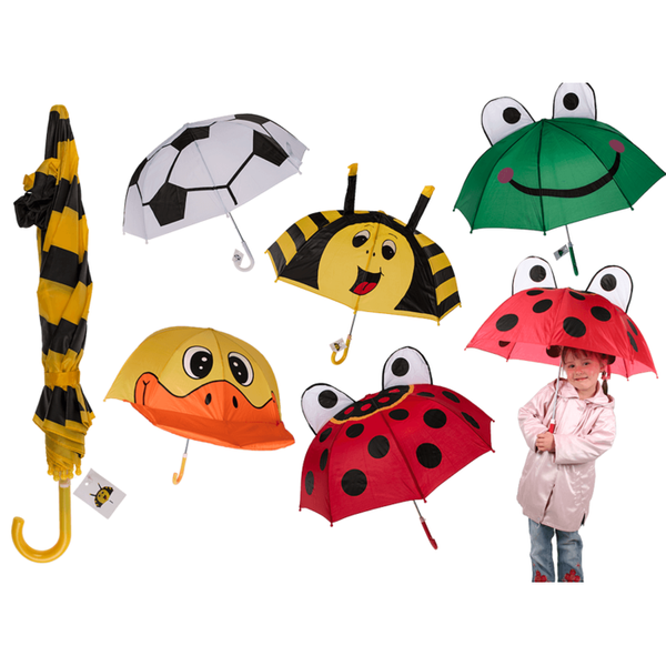 Kinderparaplu met dierenmotief