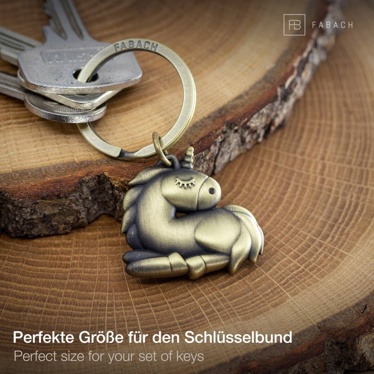 Porte-clés Licorne « Sleepy »