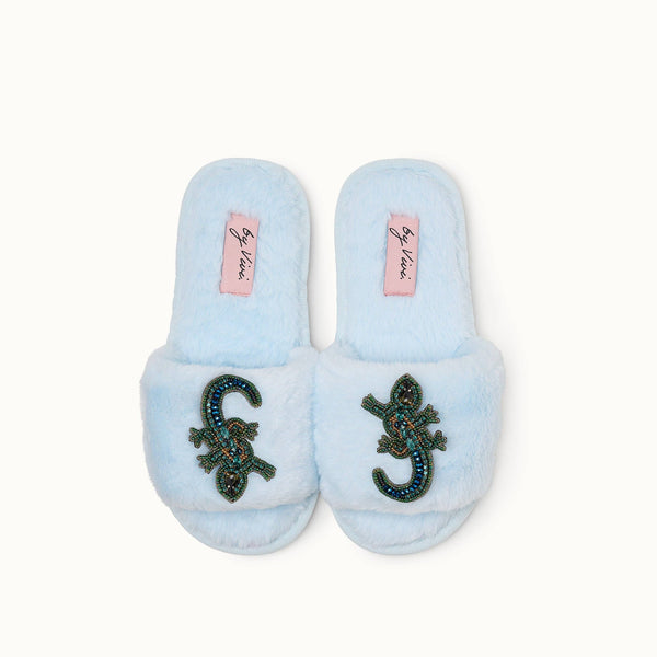 Paar slippers met speldjes - Salamander