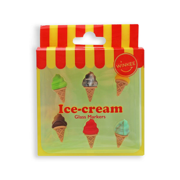 Marque-verres en forme de Glace
