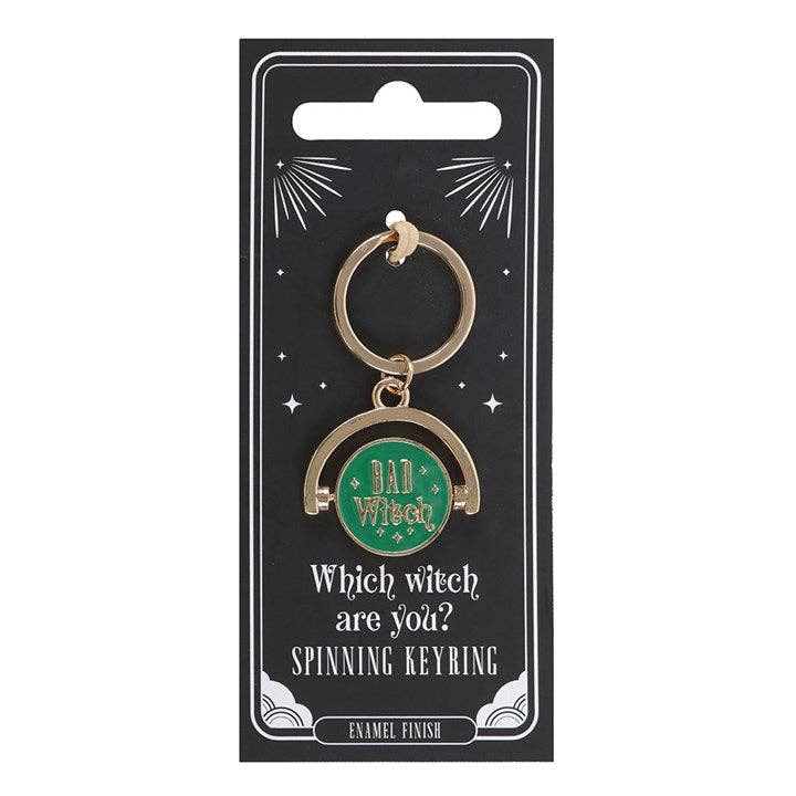 What Kind of Witch Are You? Spinning Keychain
