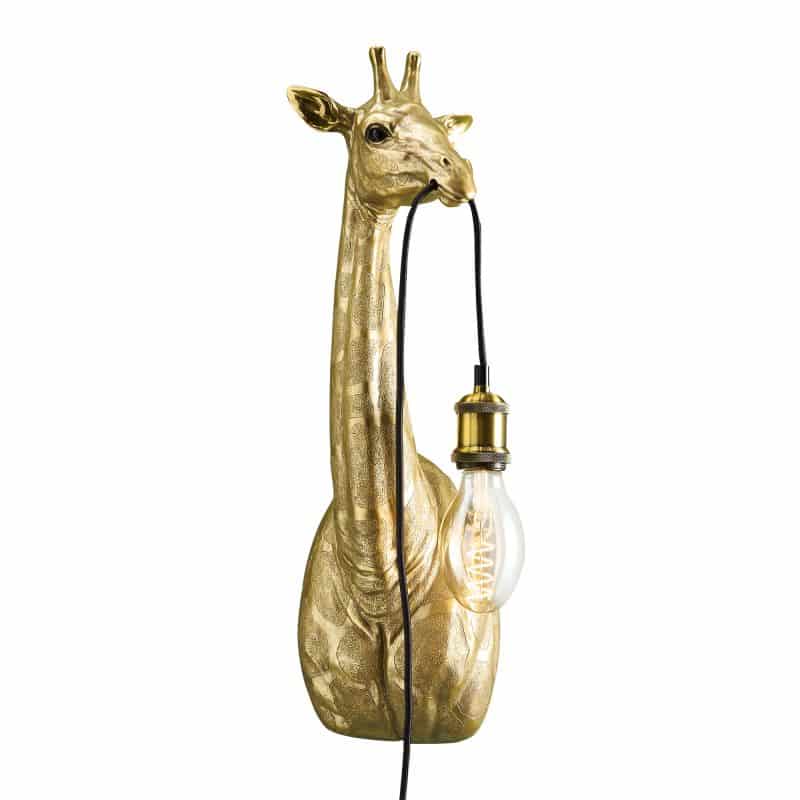 Applique murale Giraffe Lucie, or