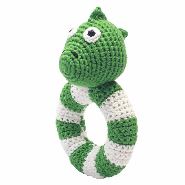 Hochet Anneau - Dino Vert