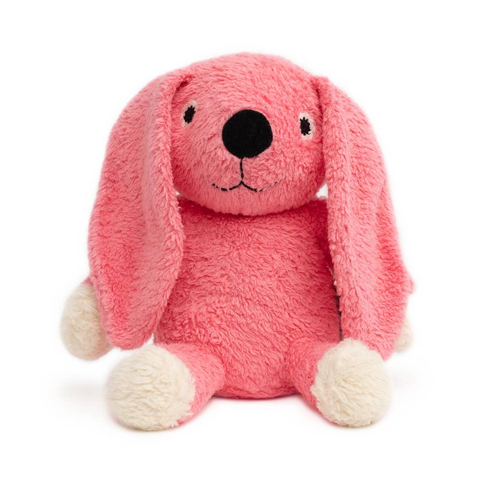 Peluche XXL en coton bio - Lapin rose