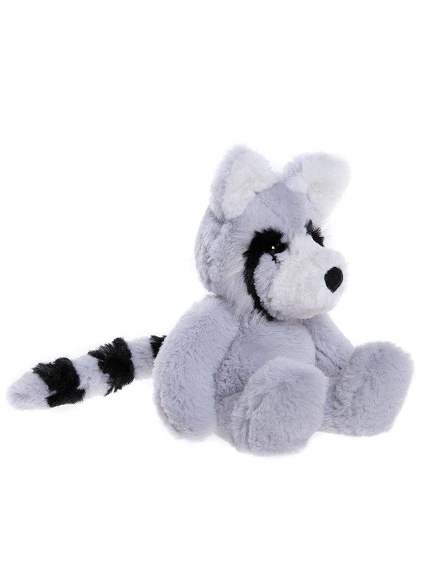 Bear & Me Riley de grijze wasbeer knuffel