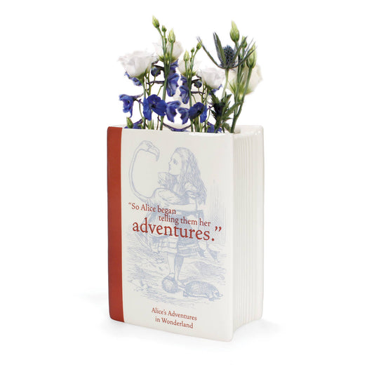 Vase Livre Alice au Pays des Merveilles - Citation Littéraire