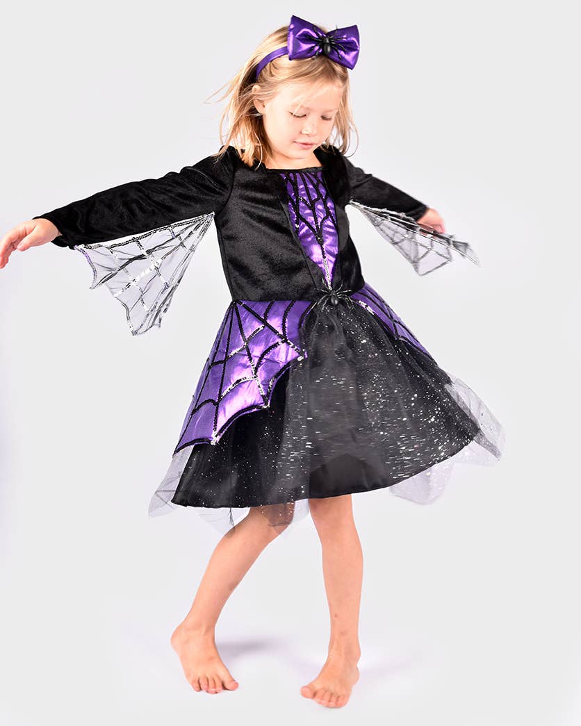 Robe Spider W avec bandeau 110-116 cl 4-6 ans