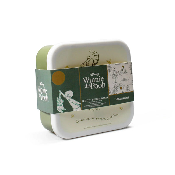 Set van 3 Winnie de Pooh lunchboxen