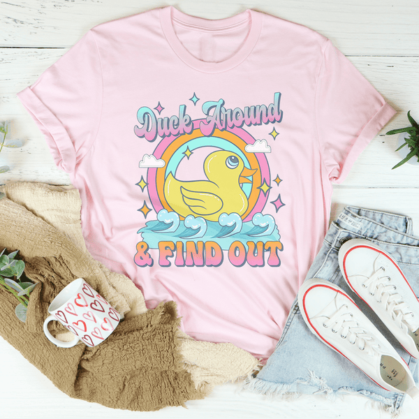 T-shirt Canard “Duck Around & Find Out”