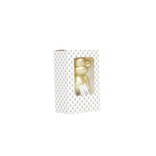 Ornament - Aapje beeldje 'De Legende' - Polyhars - Goud - 11x7x19cm