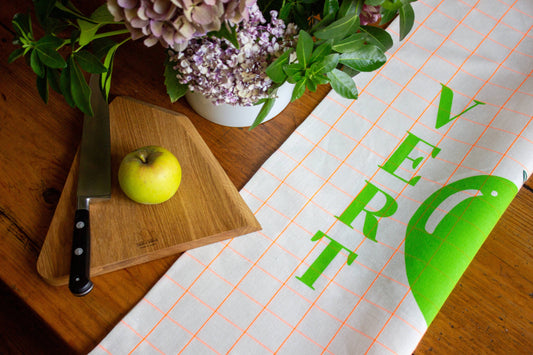 Apple Green Tea Towel
