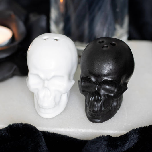Gothic Skull Salt and Pepper Shaker