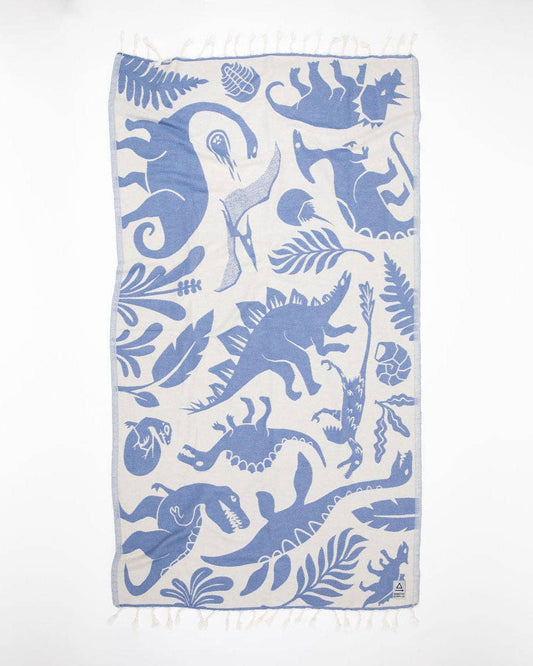 Serviette turque – "à la Recherche des Dinosaures" – produit scientifique Cognitive Surplus EU, vue 2