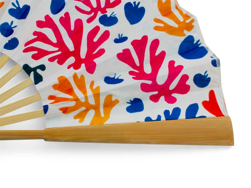 Éventail à main, Grand, Henri Matisse, Le perroquet et la sirène