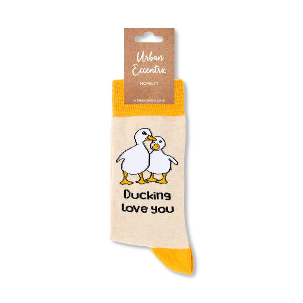 "Ducking Love You" eendensokken
