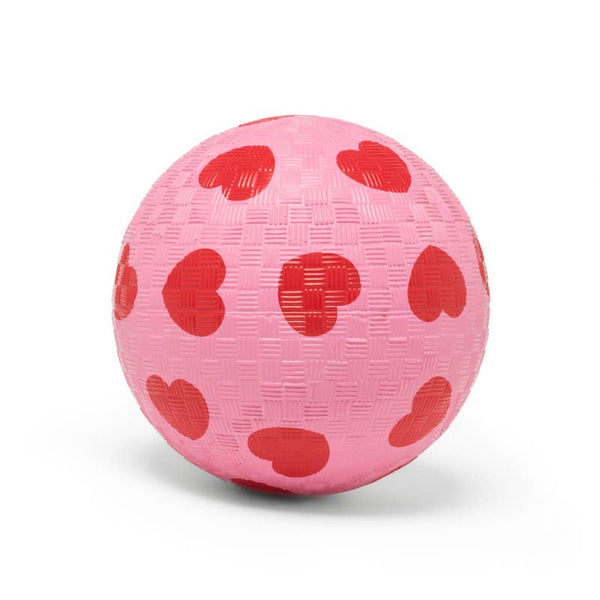 Kleine ballon met hartjes - roze