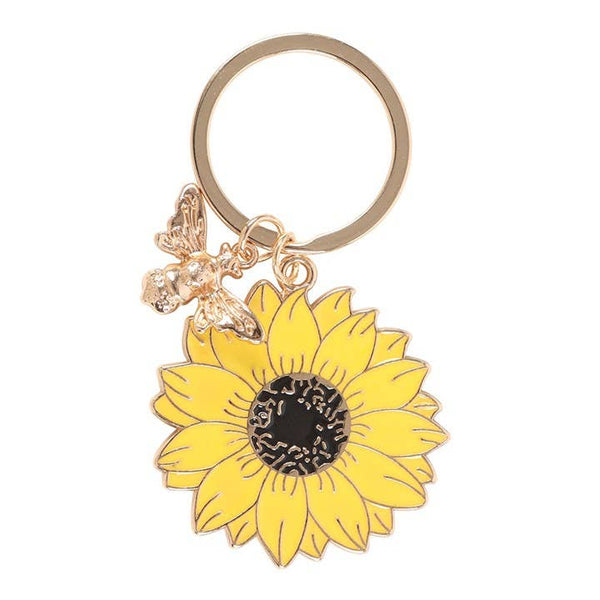 Sunflower Keychain You are my ray of sunshine
