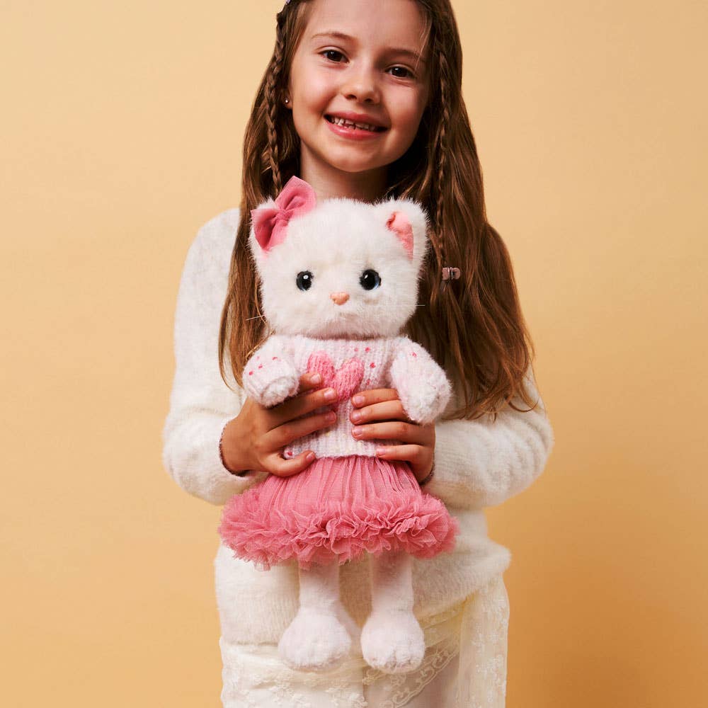 Peluche, Lucky Kitty, Lucky Sophie : Charme tendre 38 cm, 3 ans et +