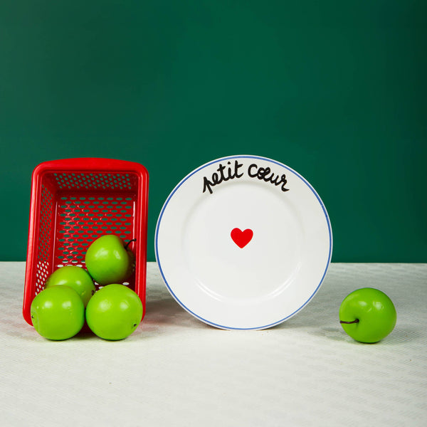 Assiette La Famille S’éclate - Petit Cœur