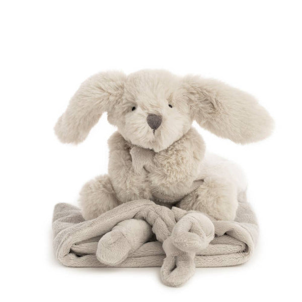 Plaid teinté avec lapin gris clair
