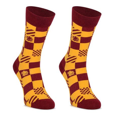 Chaussettes à damier "Griffi"