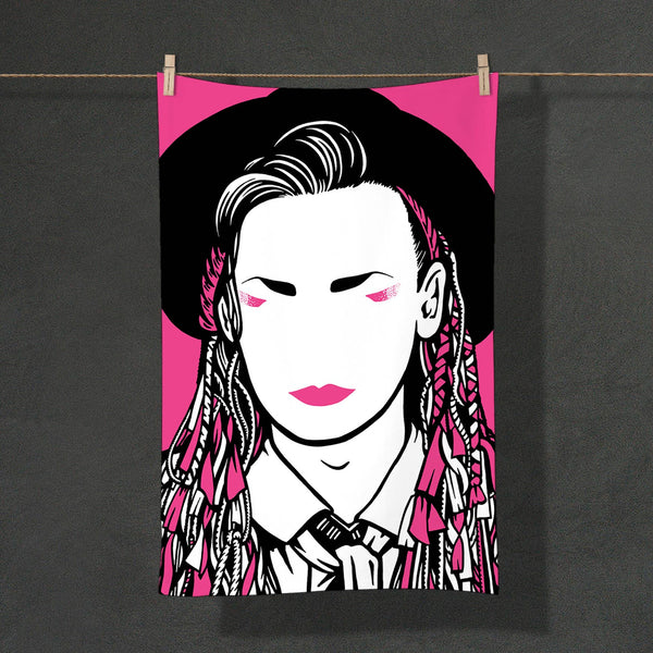 Torchon « Boy George » Culture Club