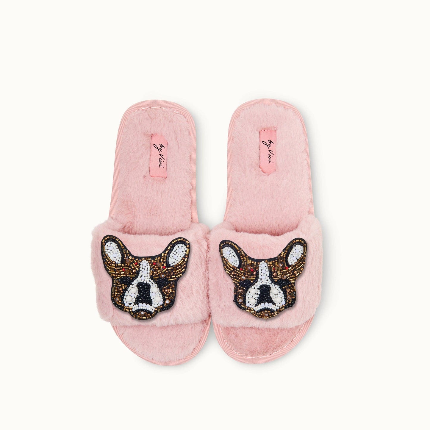 Paire de broches pour Chaussons - Bouledogue français