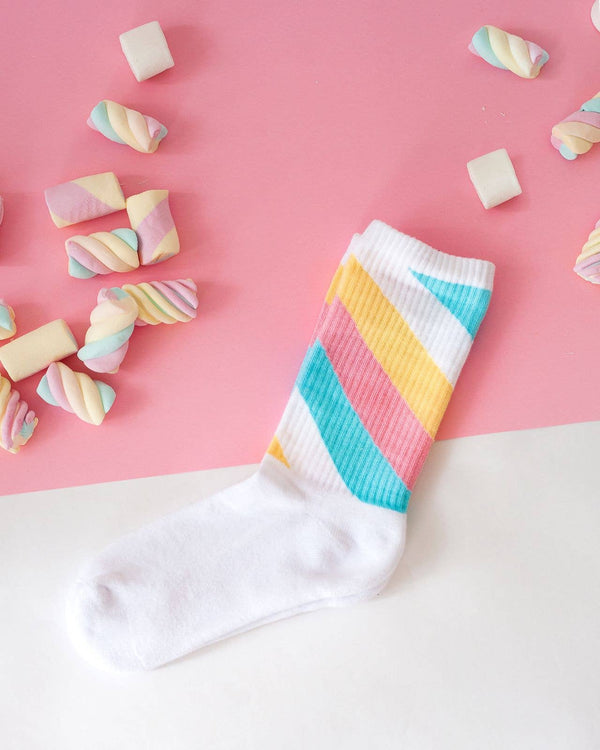 Kindersokken met marshmallowprint