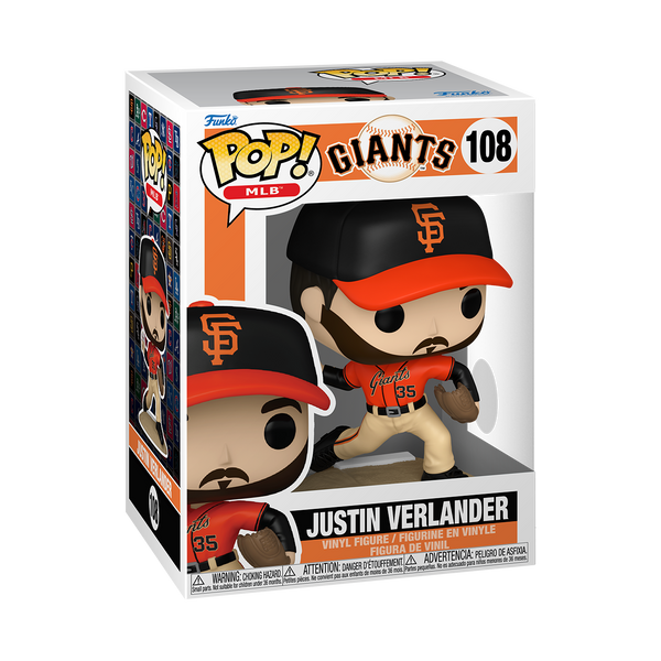 Pop! Justin Verlander - packaging officiel