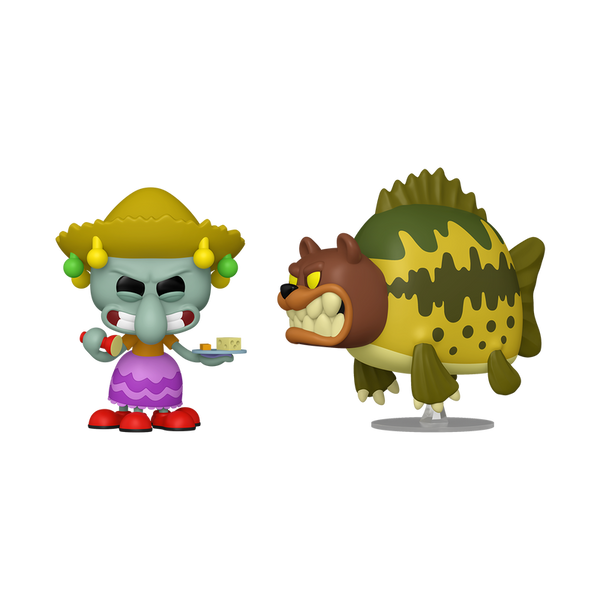 Pop! Squidward & Sea Bear 2-Pack - vue avant officielle
