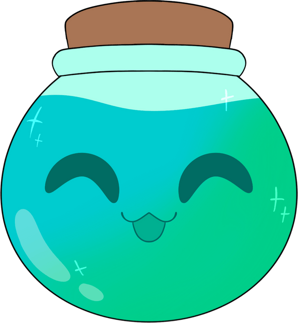 Halloween Potion Stickie (6in)