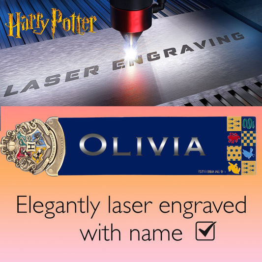 Marque-page Harry Potter – Crest Navy bleu
