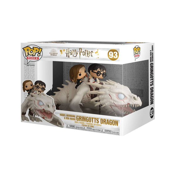 Funko Harry, Hermione et Ron sur Dragon de Gringotts – Harry Potter