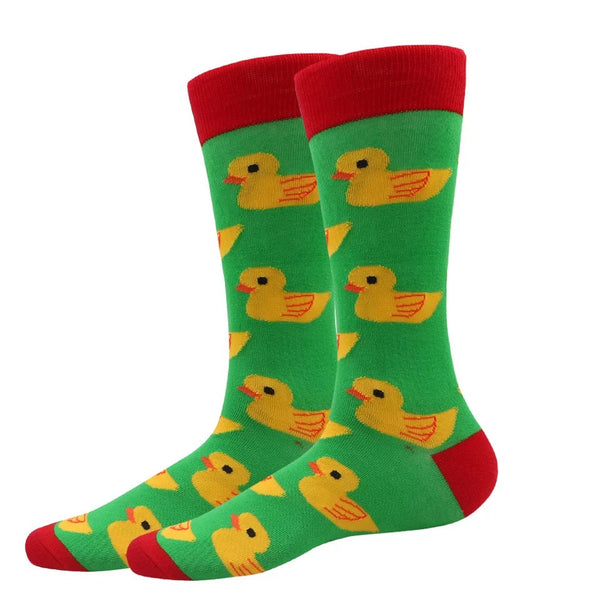 Gele eendensokken