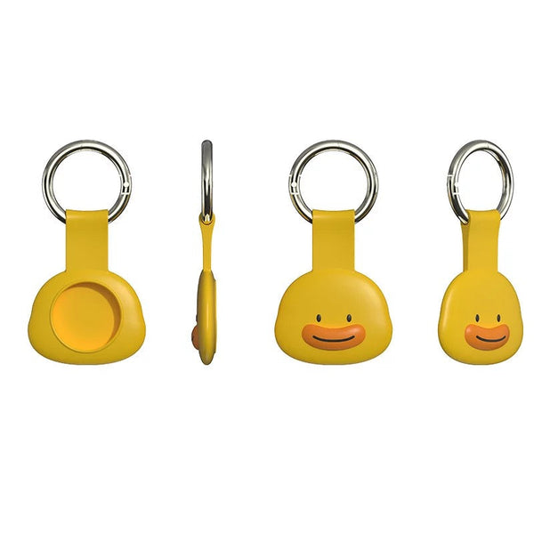 Airtag Duck beschermende sleutelring