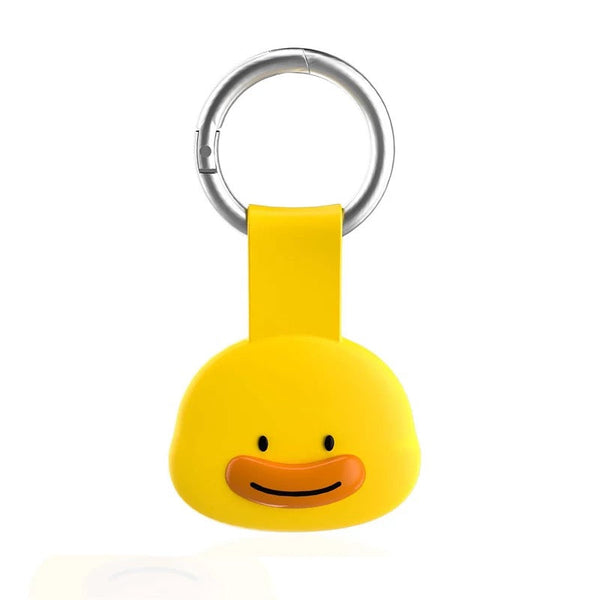 Airtag Duck beschermende sleutelring
