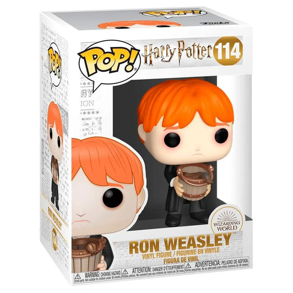 Funko Pop! Ron Weasley avec Seau à Limaces – Harry Potter