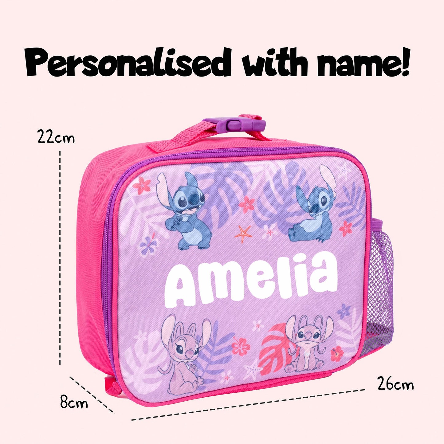 Sac repas – Stitch and Angel