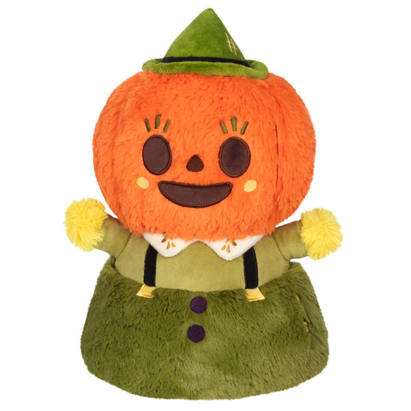 squish manor mini pumpkin scarecrow front photo