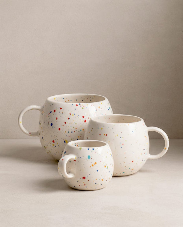 New Party Ball Mug 250ml White