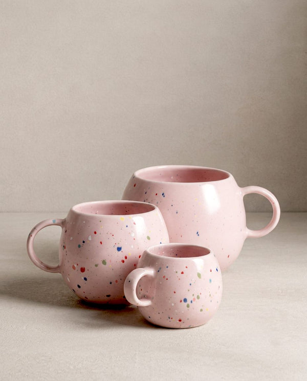 New Party Ball Mug 500ml Pink