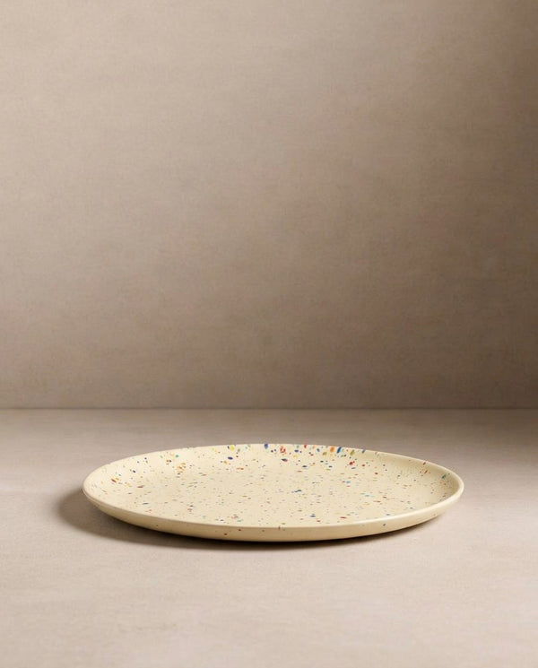 New Party Salad Plate 22cm Yellow