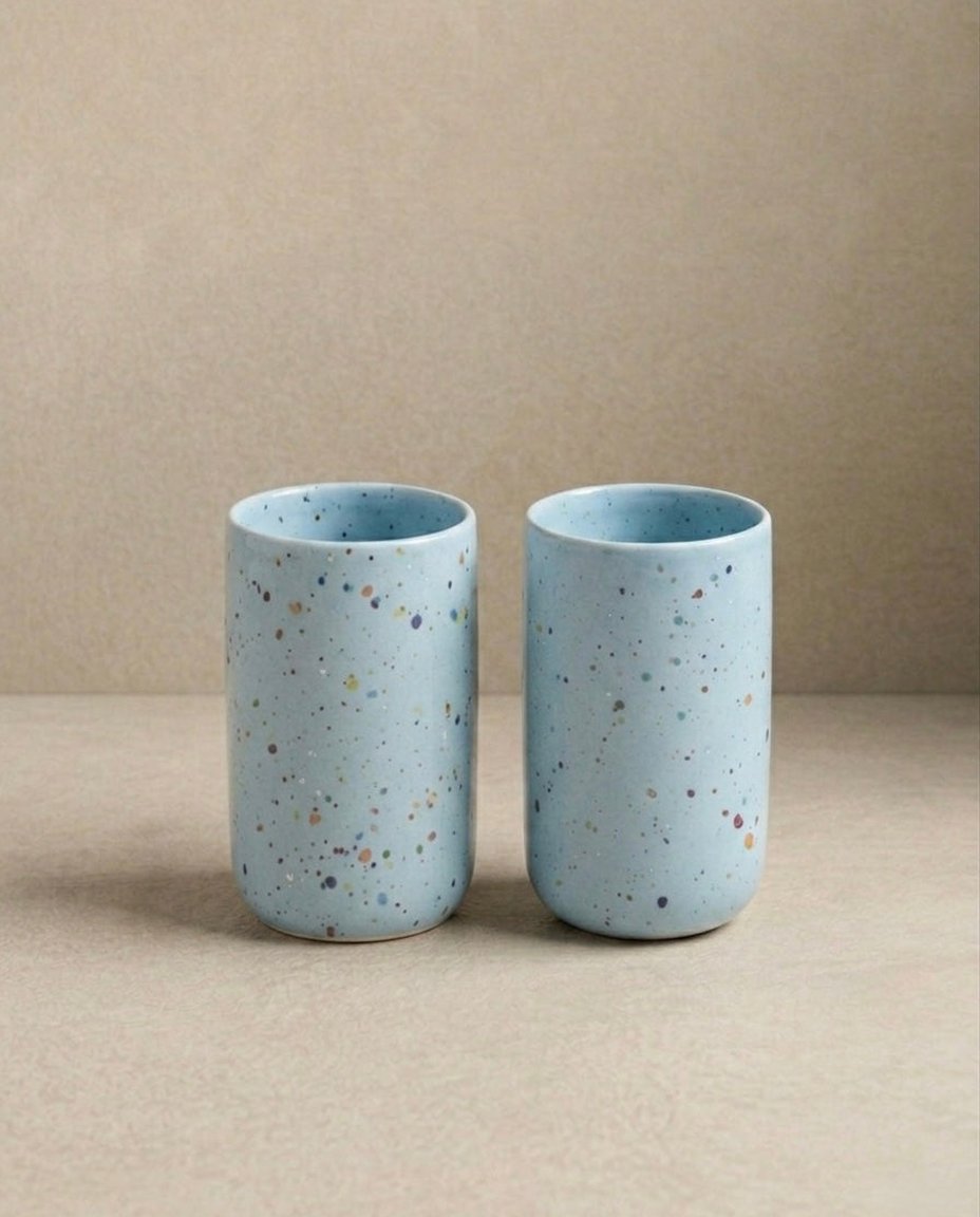 New Party Mug Long 330ml - Mélange 6 Pièces