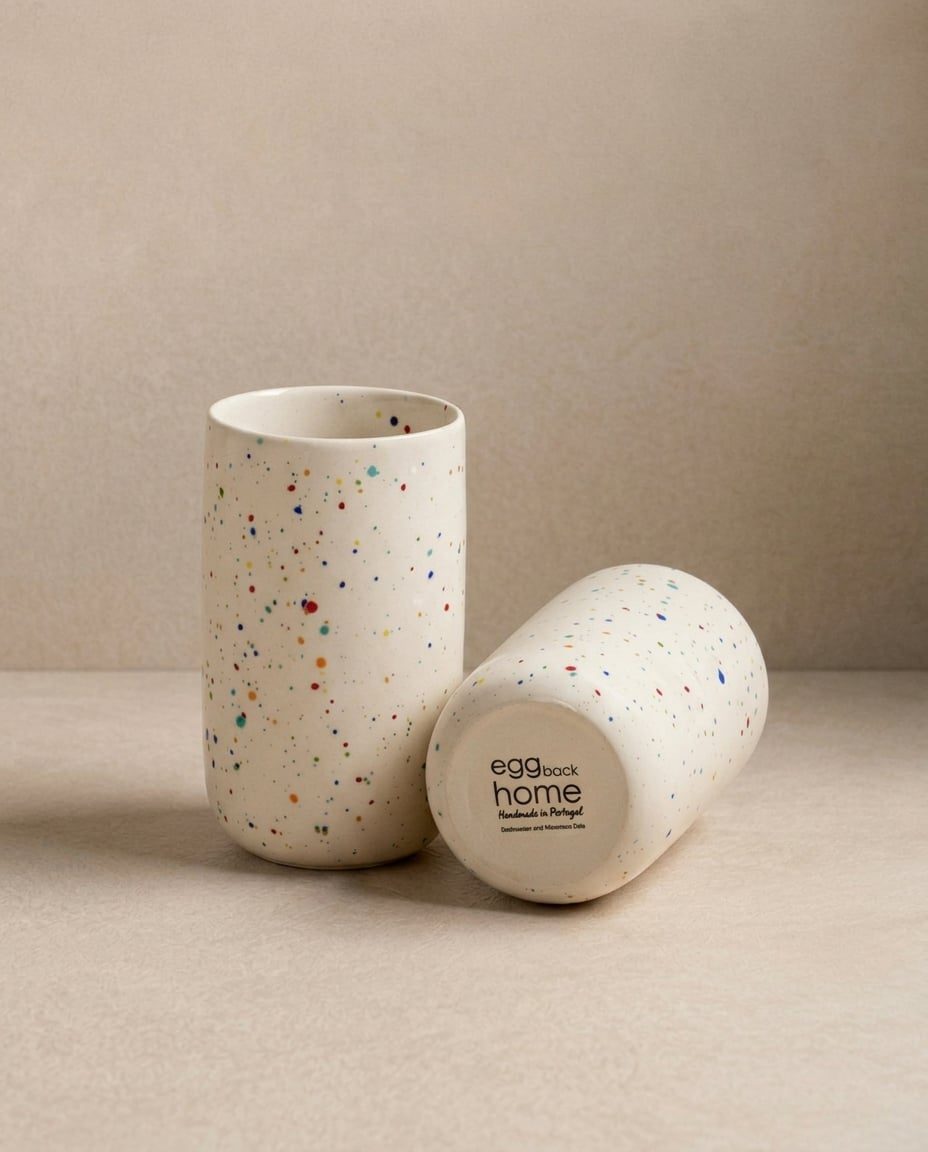 New Party Mug Long 330ml Blanc
